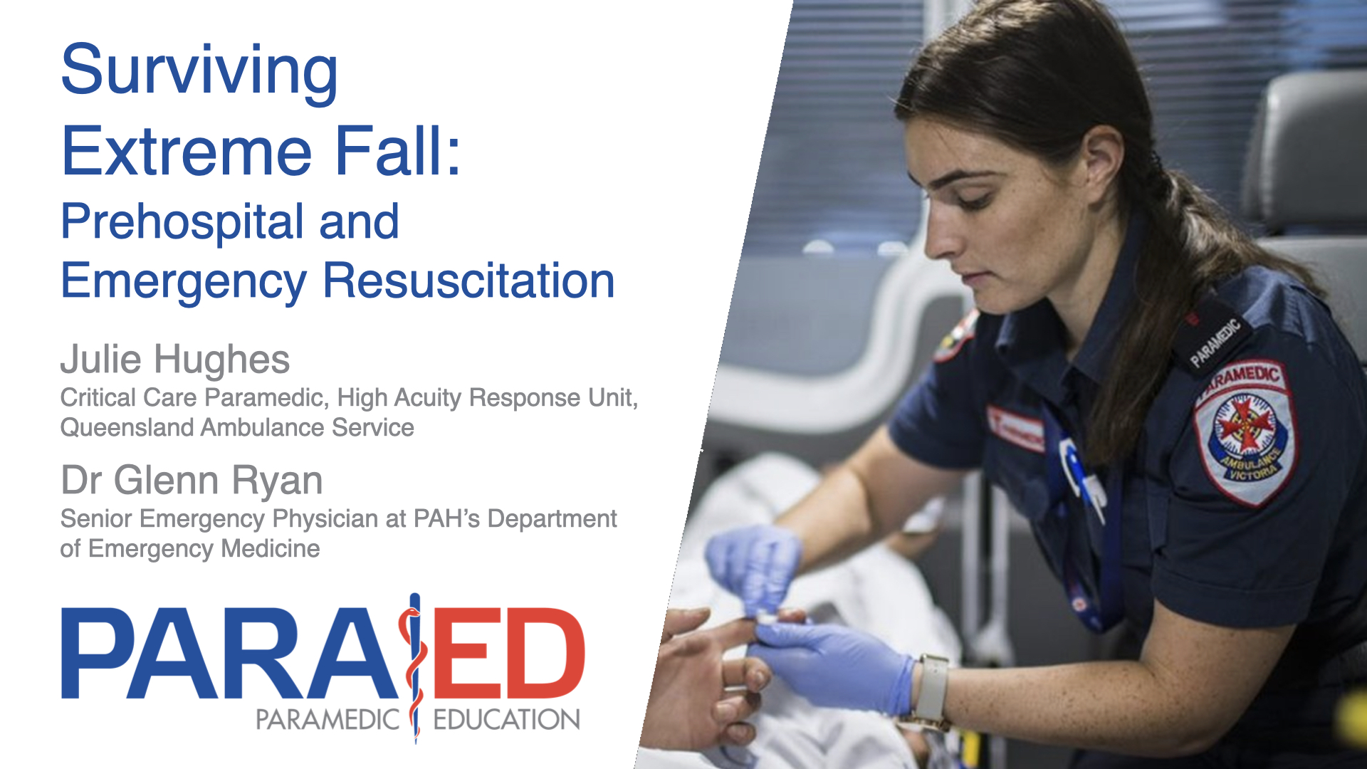 Surviving Extreme Fall: Prehospital and Emergency Resuscitation